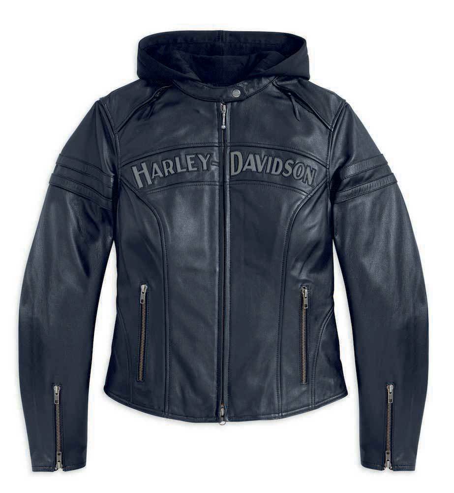 Harley Davidson Women s Miss Enthusiast 3 in 1 Leather Jacket Bundaberg Harley Davidson