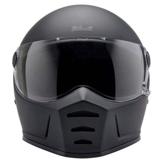 Biltwell Lane Splitter Helmet - Flat Black