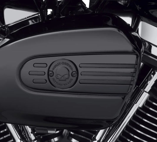 Harley-Davidson® Willie G Skull Air Cleaner Trim - Black (Touring & Trike)