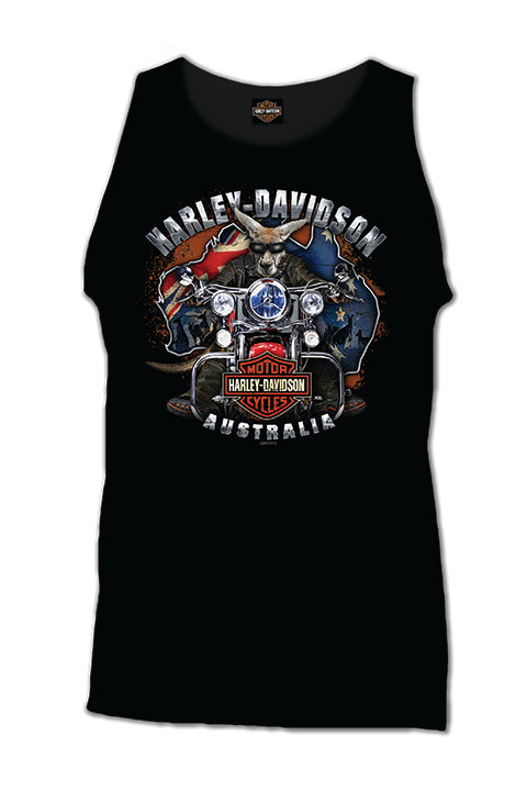Men's Boomer Australian Harley-Davidson® Dealer Tank/Singlet