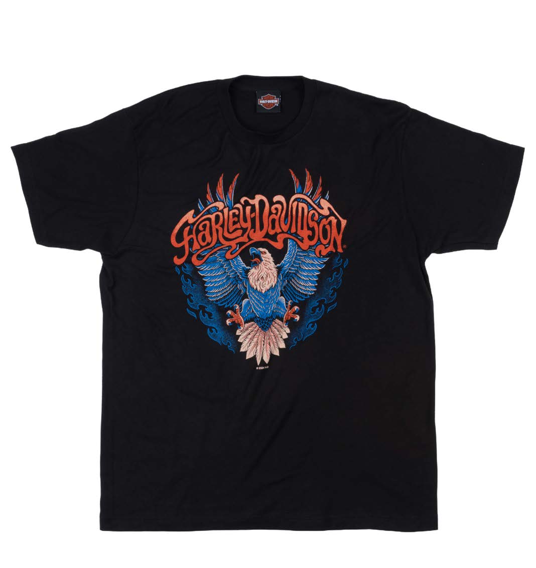 Harley-Davidson® Classic Eagle Short Sleeve Tee - Black