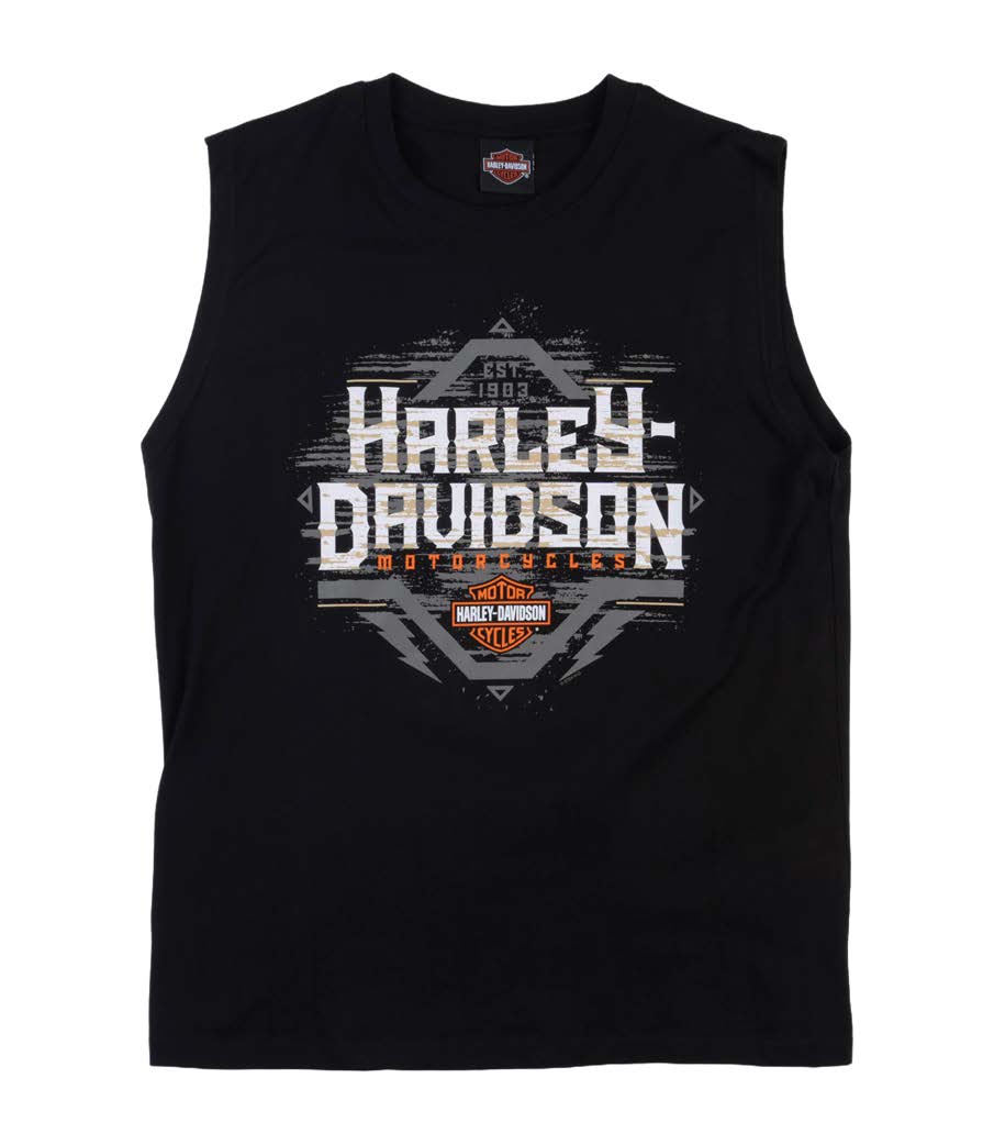 Harley-Davidson® Men's Knuckles Muscle Shirt - Black