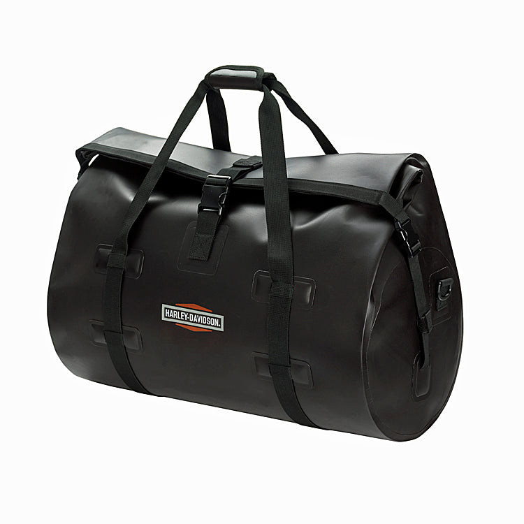 Harley-Davidson® Waterproof Roll-Top Duffle | Heat-Sealed Seams | Detachable Shoulder Strap