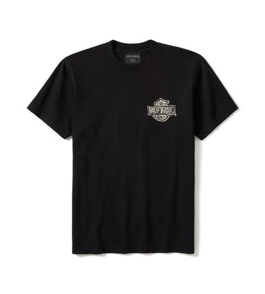 Harley-Davidson® Men's Fast Willie Short Sleeve Tee - Black