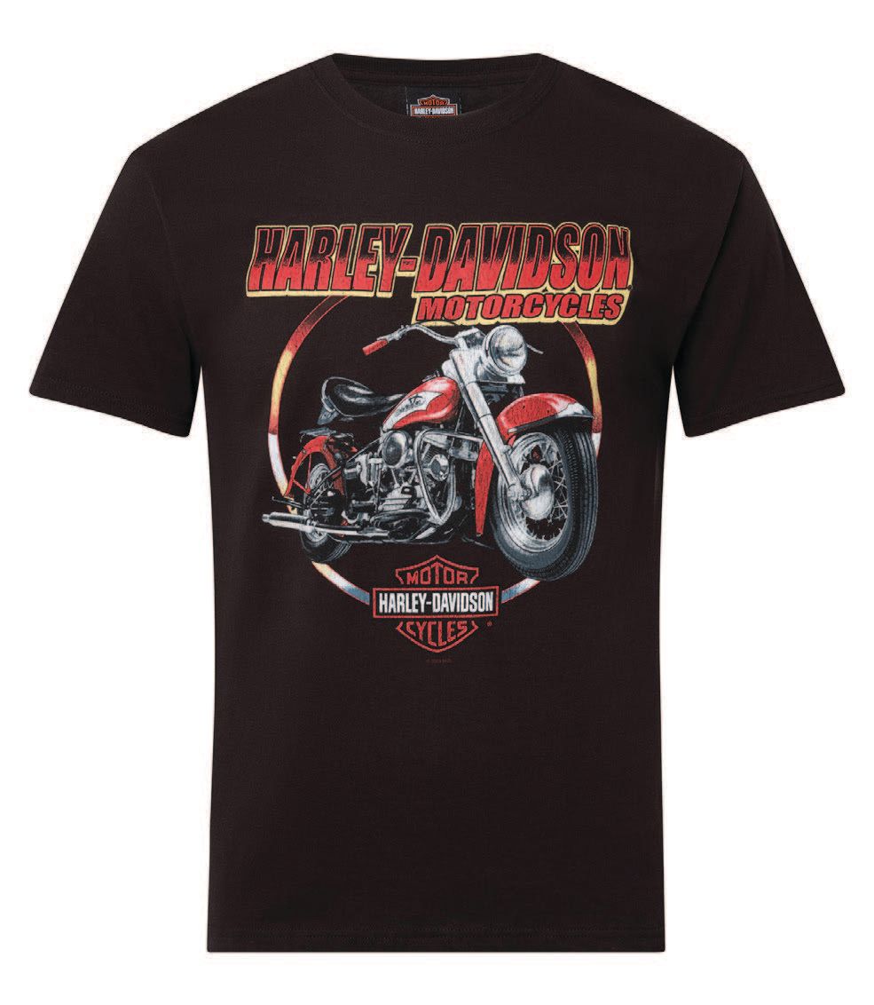 Harley-Davidson® Men's Harvest Short Sleeve Tee - Black