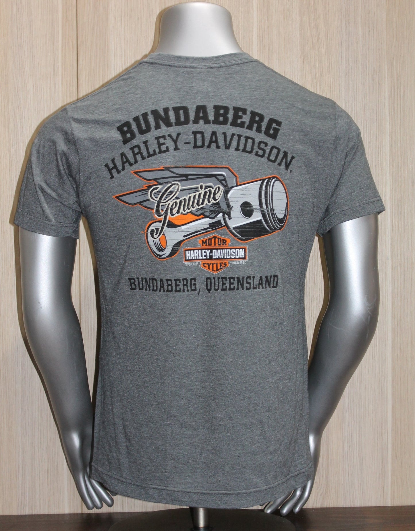 Harley-Davidson® Men's Panheads Forever Short Sleeve Tee - Charcoal