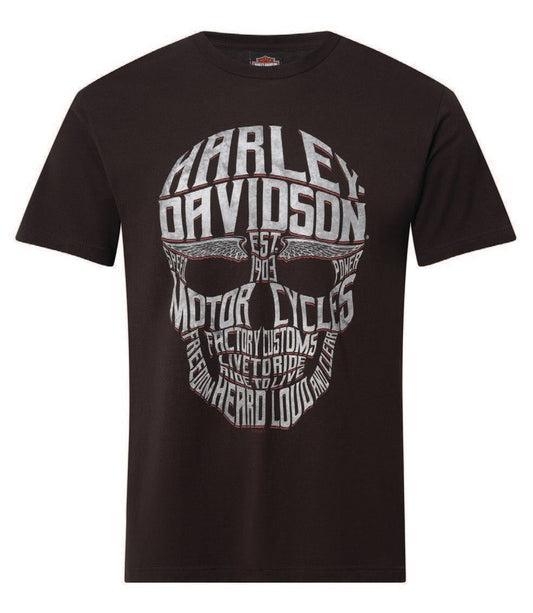 Harley-Davidson® Men's Loud & Clear Short Sleeve Tee - Black