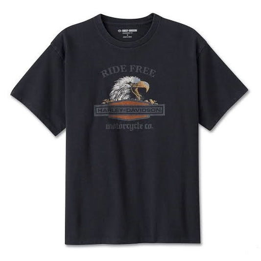 Harley-Davidson® Women's Oversized Ride Free Tee - Black