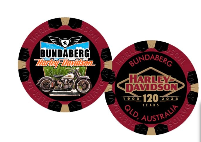 120th Anniversary Dealer Poker Chip