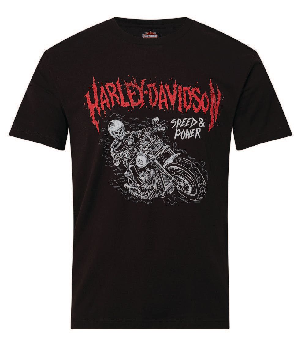 Harley-Davidson® Men's Skeleton Short Sleeve Tee - Black