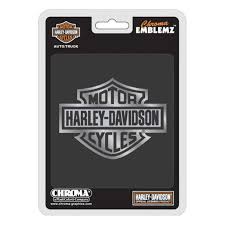 Harley-Davidson® Bar & Shield Chrome Injection Molded Emblem