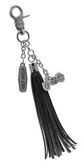 Harley-Davidson® Bar & Shield Tassel Key Chain