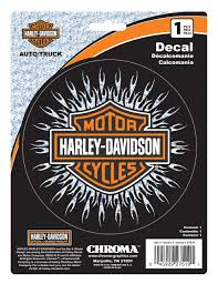 Harley-Davidson® Holographic Starburst Bar & Shield Decal - Silver - 6 x 8 in.