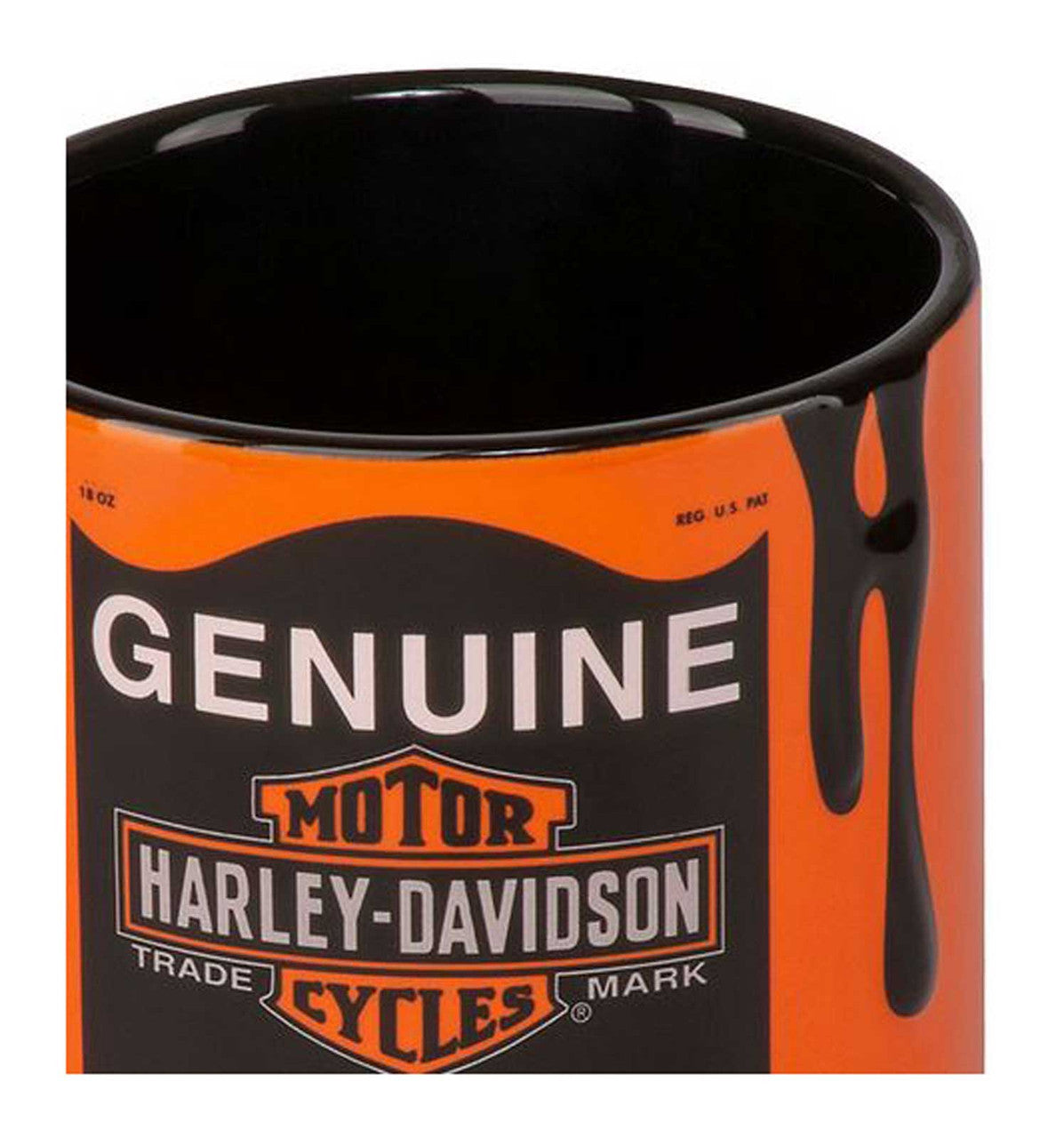 Harley-Davidson® Oil Can 532ml Ceramic Mug