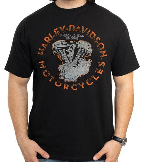 Harley-Davidson® Men's Knuckle Time Short Sleeve Tee - Black