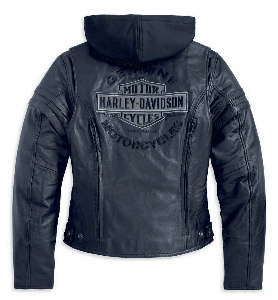 Harley Davidson Women s Miss Enthusiast 3 in 1 Leather Jacket Bundaberg Harley Davidson