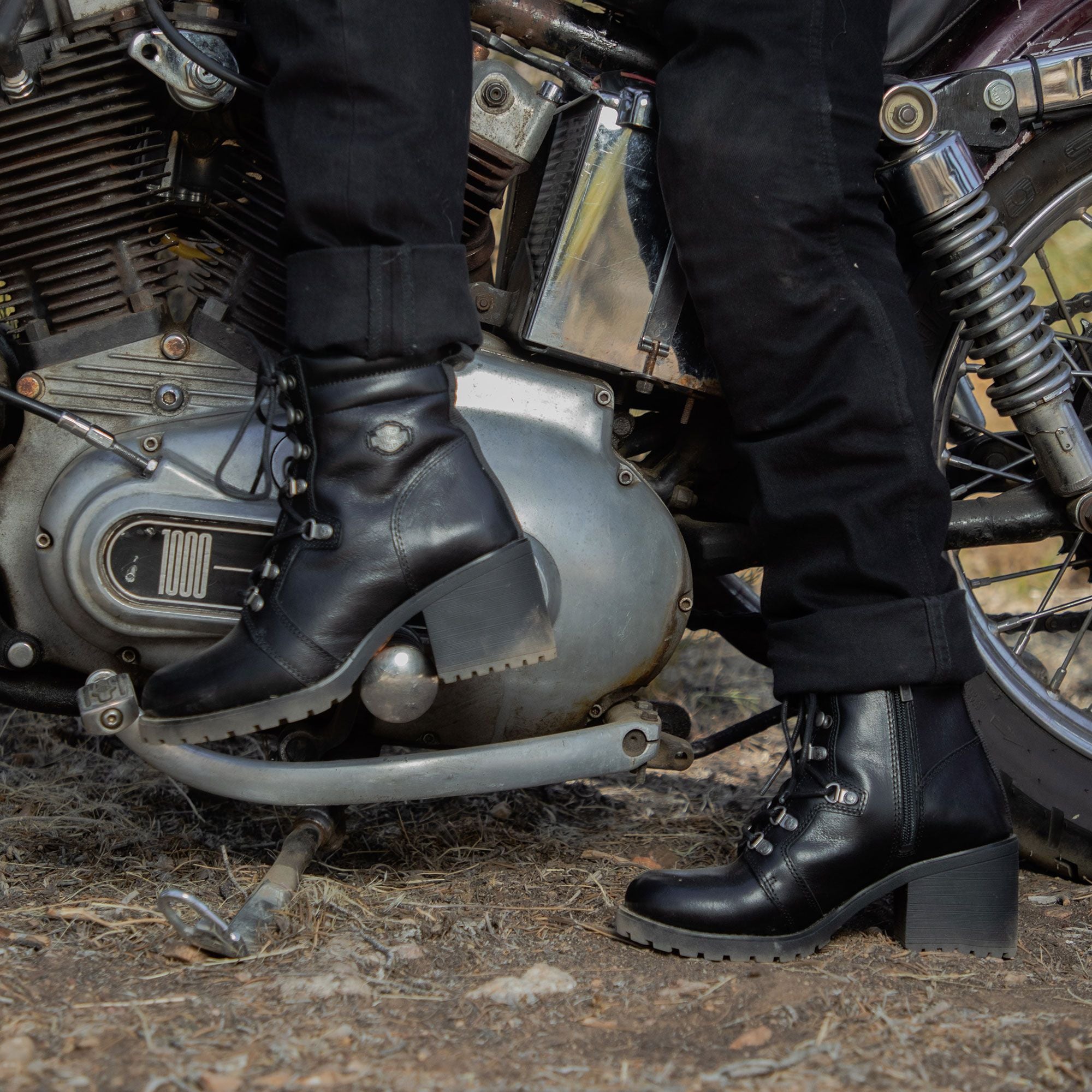 Harley davidson boots store near me best sale